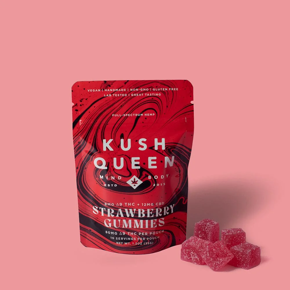 Strawberry Delta 9 THC Chews Australia